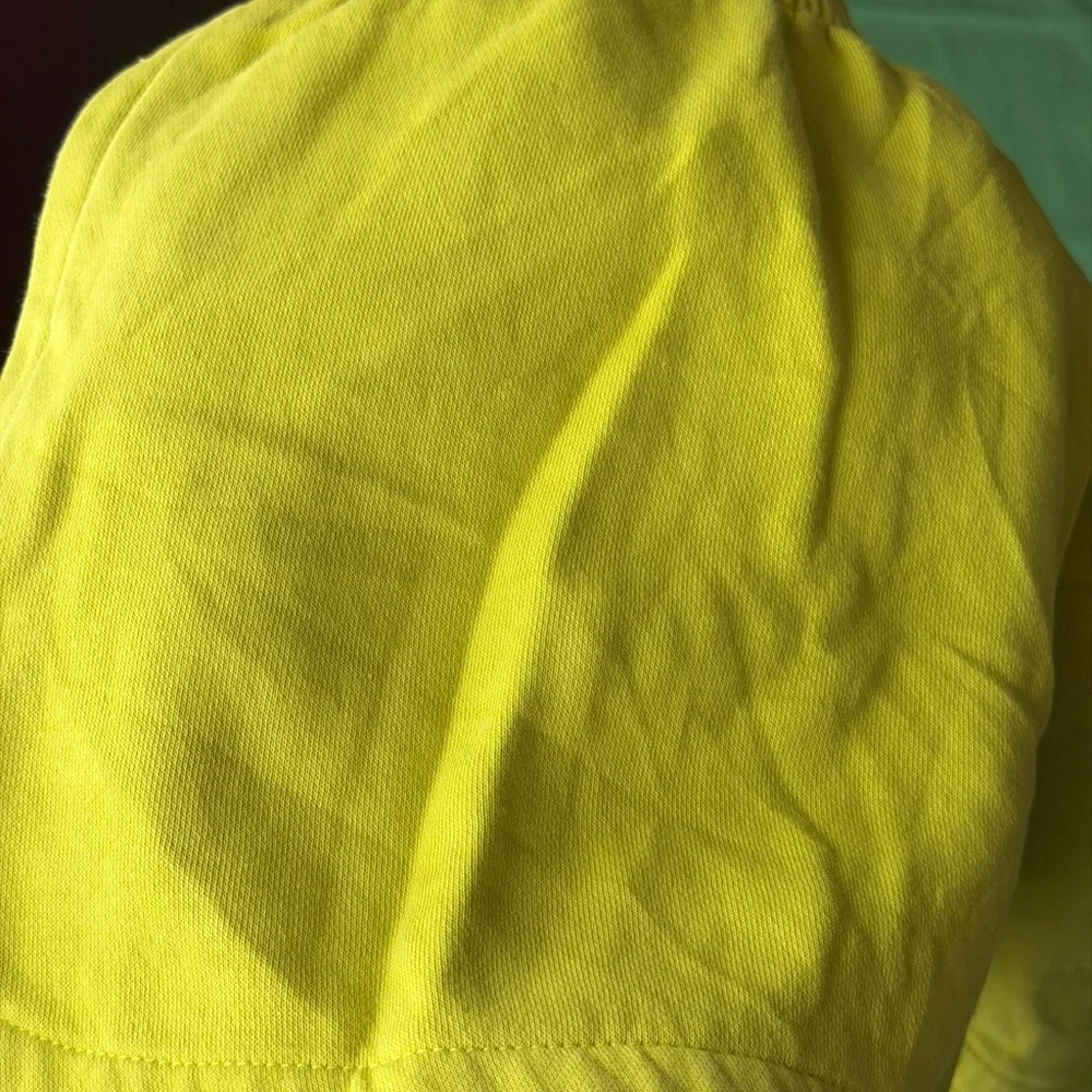 Calvin Klein Women's Athletic Yellow Shorts - Picture 5 of 5